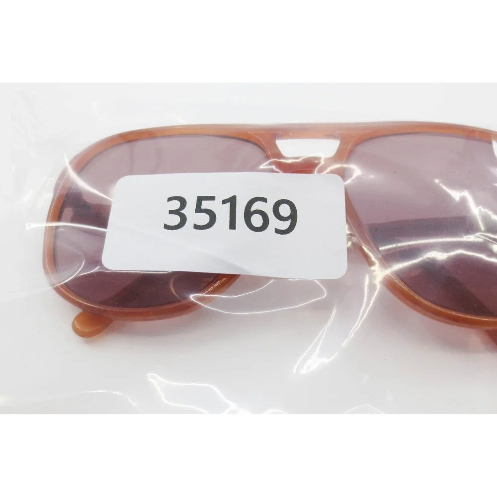 Avanti Jeremy Aviator Sunglasses Orange Marble Frame Italy 56 16 135 35169